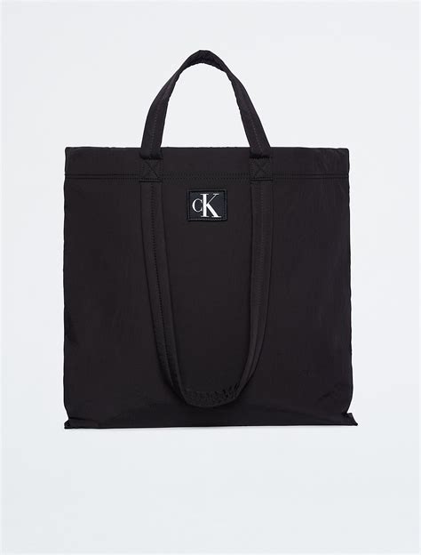 calvin klein nylon tote bag|calvin klein nylon backpack purse.